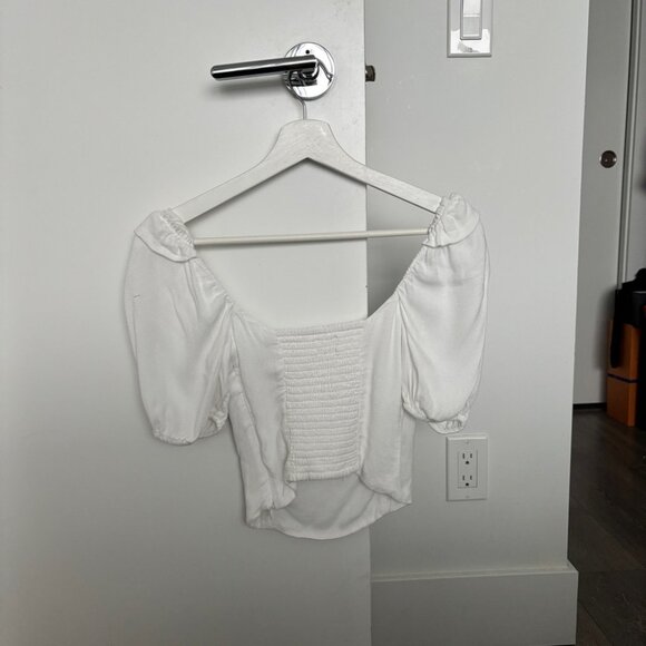 Aritzia Wilfred Novella Shortsleeve Blouse - Picture 3 of 7